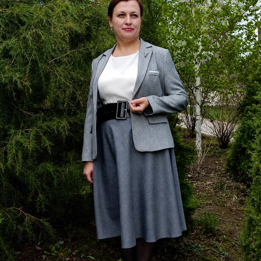 Работа ученицы школы «Портной»